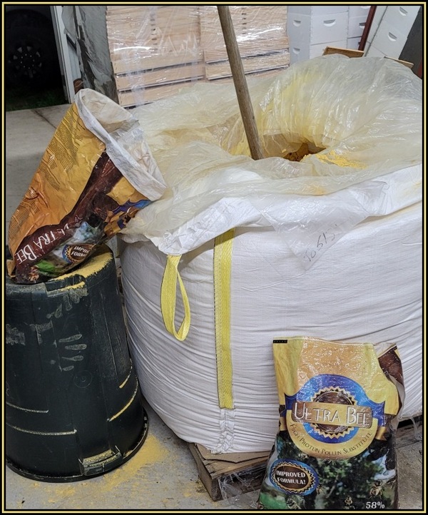 Bulk Sugar Supply And Bee Feed Supplements Used To Make Syrup