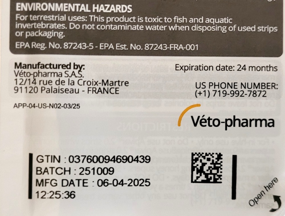 Apivar Strips Image 9